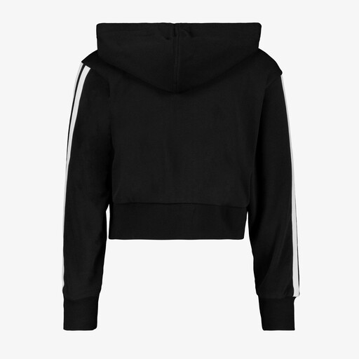 JG 3S FT FZ cropped vest meisjes zwart
