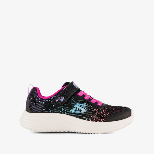 Bounder Pro meisjes sneakers zwart roze