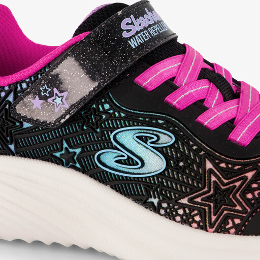 Bounder Pro meisjes sneakers zwart roze