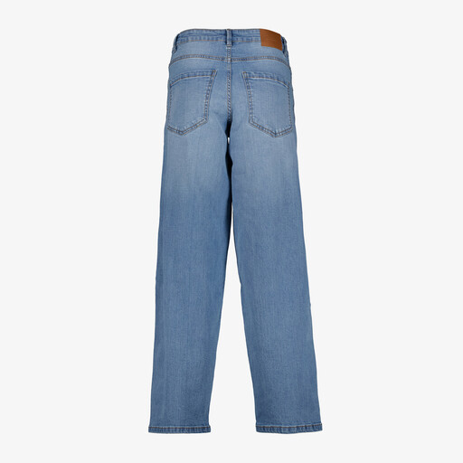 Dames barrel jeans medium blauw lengte 33
