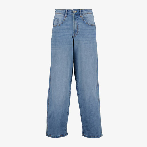 Dames barrel jeans medium blauw lengte 33