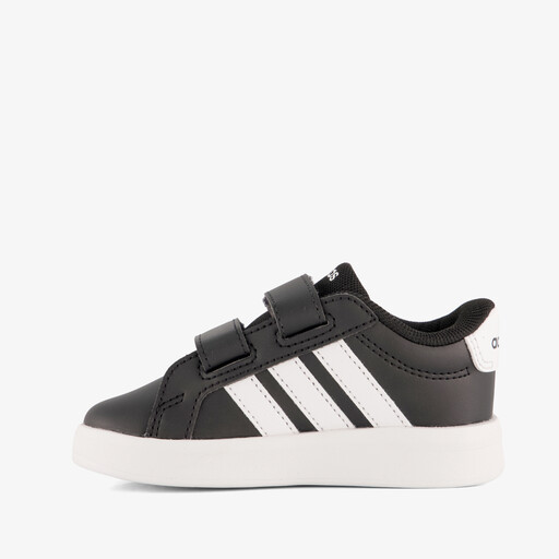Grand Court 3.0 kinder sneakers zwart wit