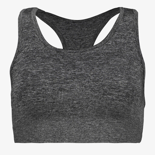 Seamless dames sport BH grijs