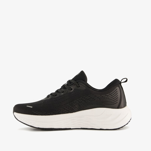Dames hardloopschoenen zwart wit