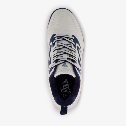 Heren padelschoenen wit blauw