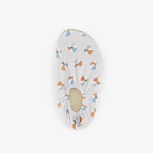 Beachbal Naturel kinder schoenen wit