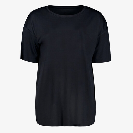 Dames training T-shirt zwart