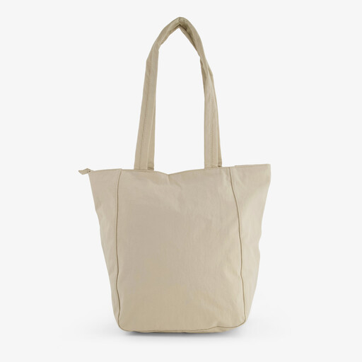 Dames shoppers lichtbeige