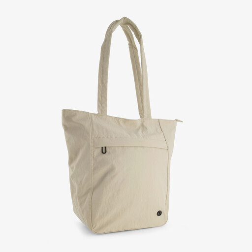 Dames shoppers lichtbeige