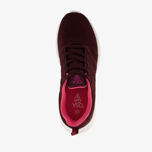 Flex 2 dames sportschoenen bordeauxrood