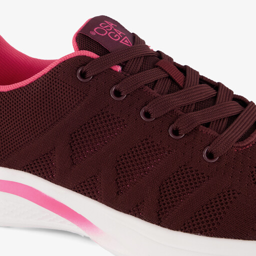 Flex 2 dames sportschoenen bordeauxrood
