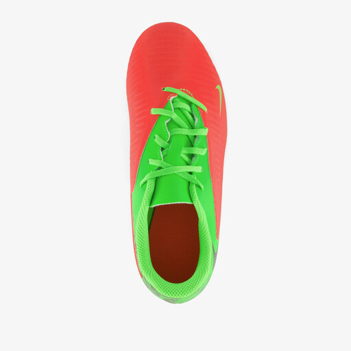 JR. Phanthom 6 Low Club MG Eerling Haaland voetbalschoenen groen oranje