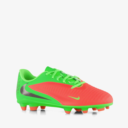 JR. Phanthom 6 Low Club MG Eerling Haaland voetbalschoenen groen oranje