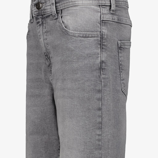 Name It straight jeans meisjes grijs