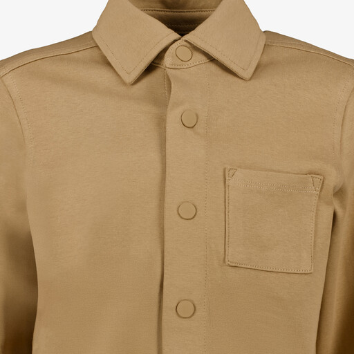 Jongens overhemd beige