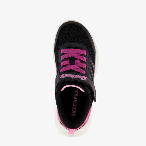 Streamline meisjes sneakers zwart roze