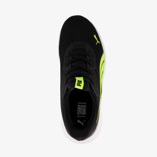 Flexfocus Sliptech PS kinder sportschoenen zwart geel
