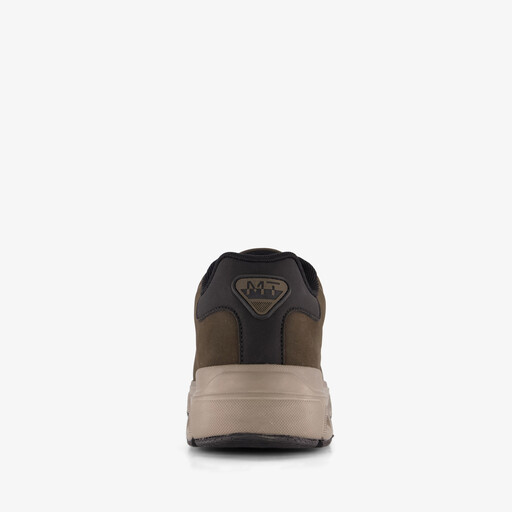 Heren sneakers donkergroen