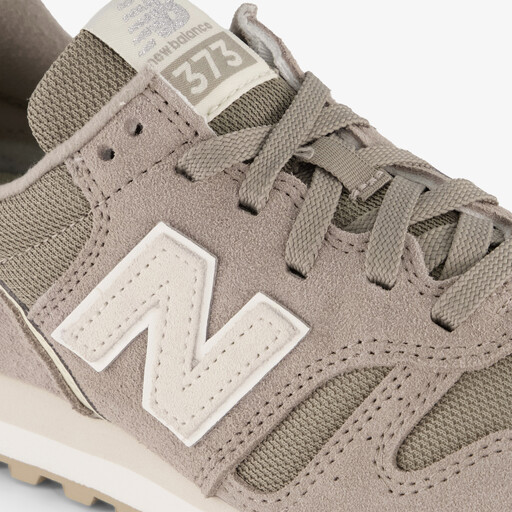 373 suède dames sneakers beige