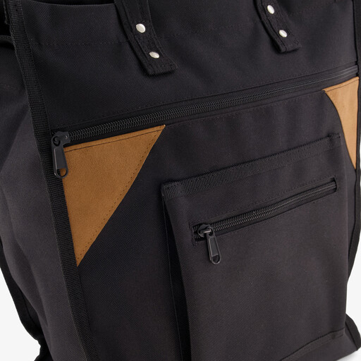 Dames shopper zwart