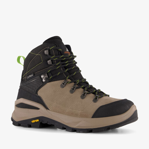 Dames cat. B wandelschoenen vibram zool beige