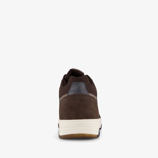 Hoge heren sneakers bruin