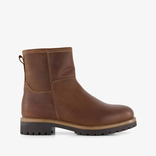 Leren dames boots bruin