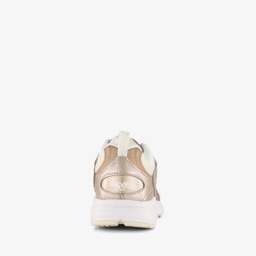 408 dames sneakers beige goud