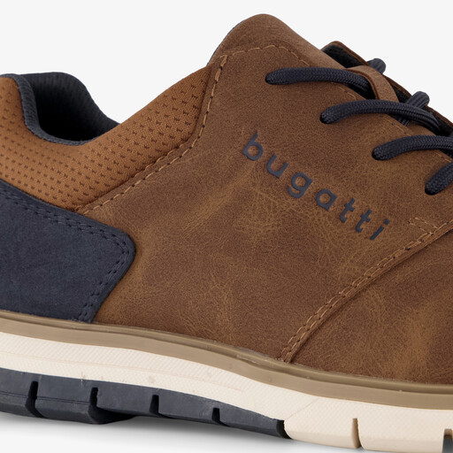 Heren sneakers cognac
