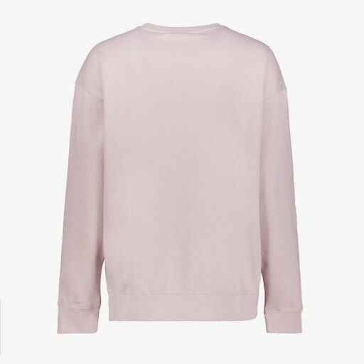 Essentials Small No. 1 Logo dames sweater lichtroze