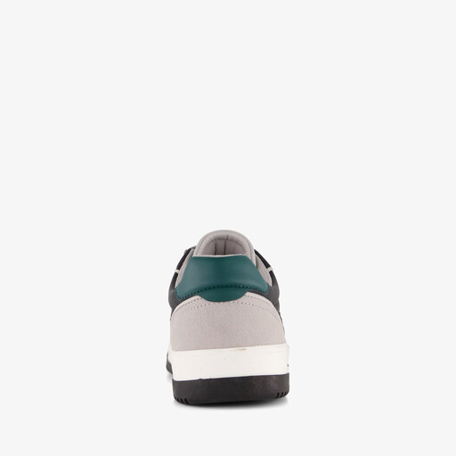 Heren sneakers grijs zwart