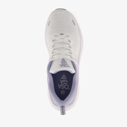 Dames hardloopschoenen lila wit
