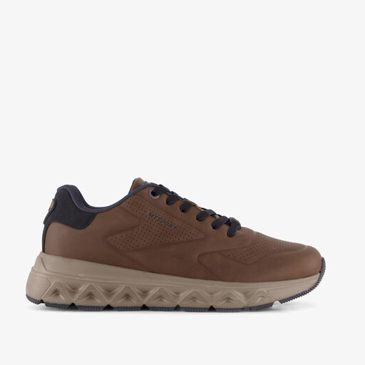 Heren sneakers cognac