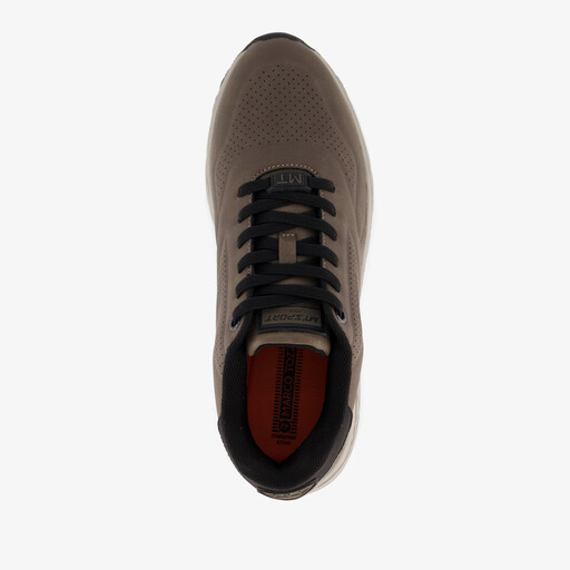 Heren sneakers taupe