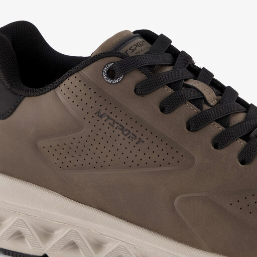 Heren sneakers taupe