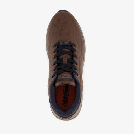 Heren sneakers cognac