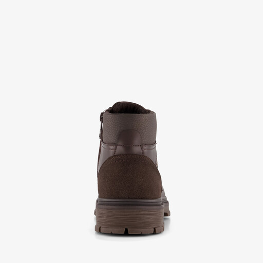Gevoerde heren veterboots bruin