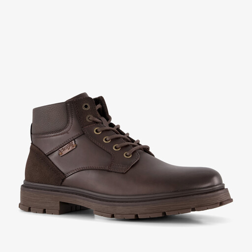 Gevoerde heren veterboots bruin