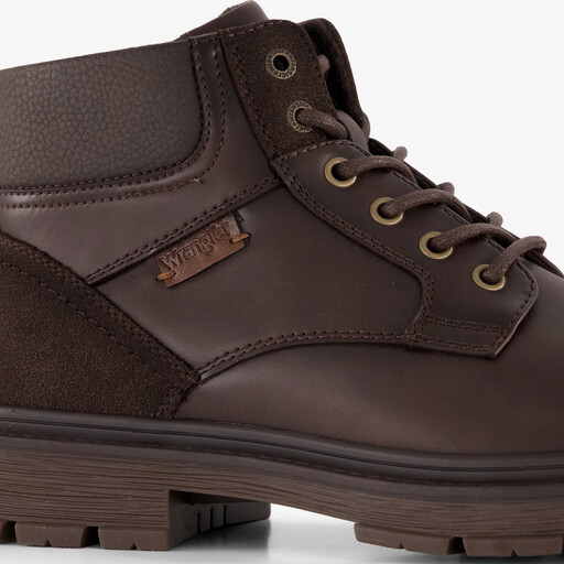Gevoerde heren veterboots bruin