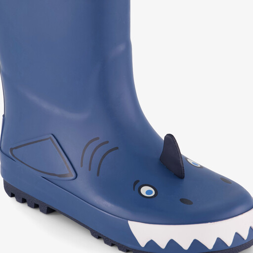 Kinder regenlaarzen met haaienkop