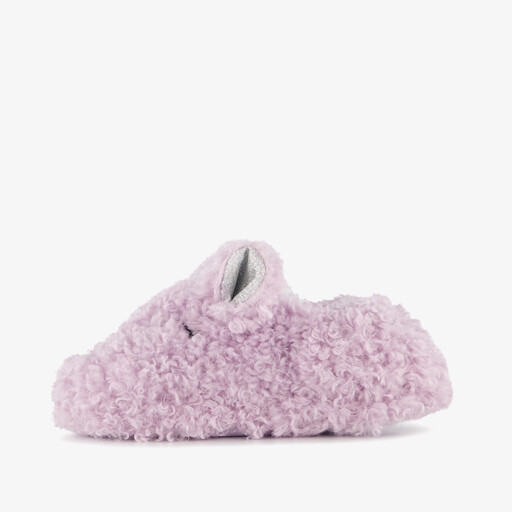 Kinder pantoffels fantasiediertje lila