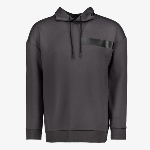 Heren hoodie grijs