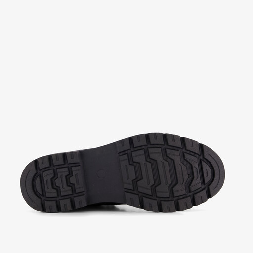Gevoerde heren veterboots groen zwart