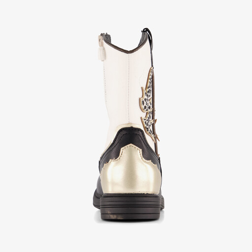 Meisjes cowboylaarzen zwart wit