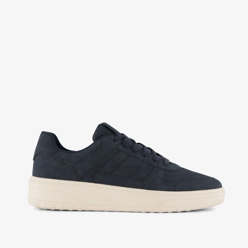 Heren sneakers donkerblauw