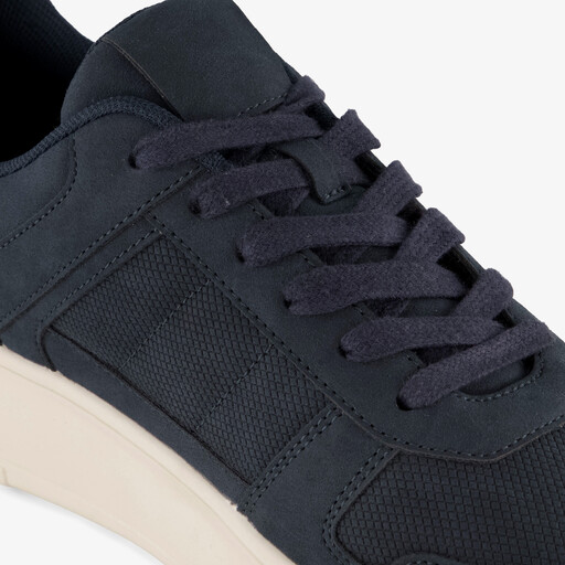 Heren sneakers donkerblauw
