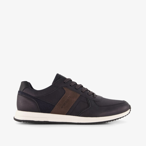 Heren sneakers donkerblauw