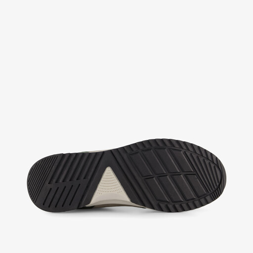 Heren sneakers groen beige