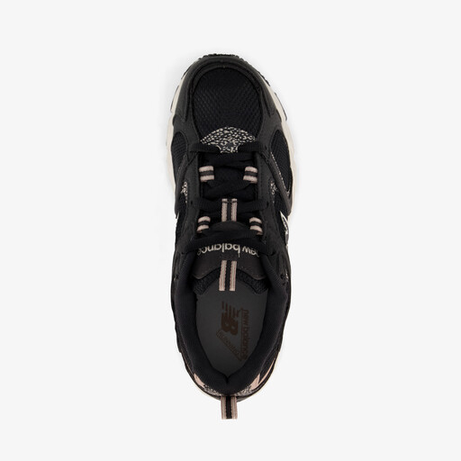 408 dames sneakers zwart grijs