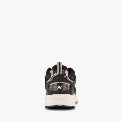 408 dames sneakers zwart grijs
